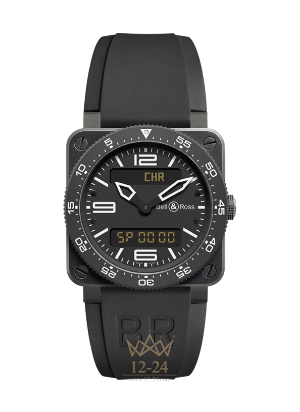 Bell &amp; Ross BR 03 TYPE AVIATION CARBON BR0392-AVIA-CA