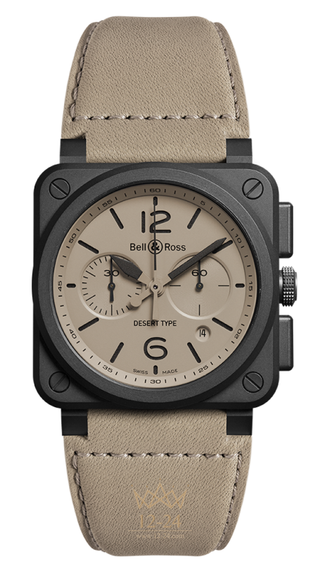 Bell &amp; Ross BR 03-94 Desert Type Ceramic BR0394-DESERT-CE