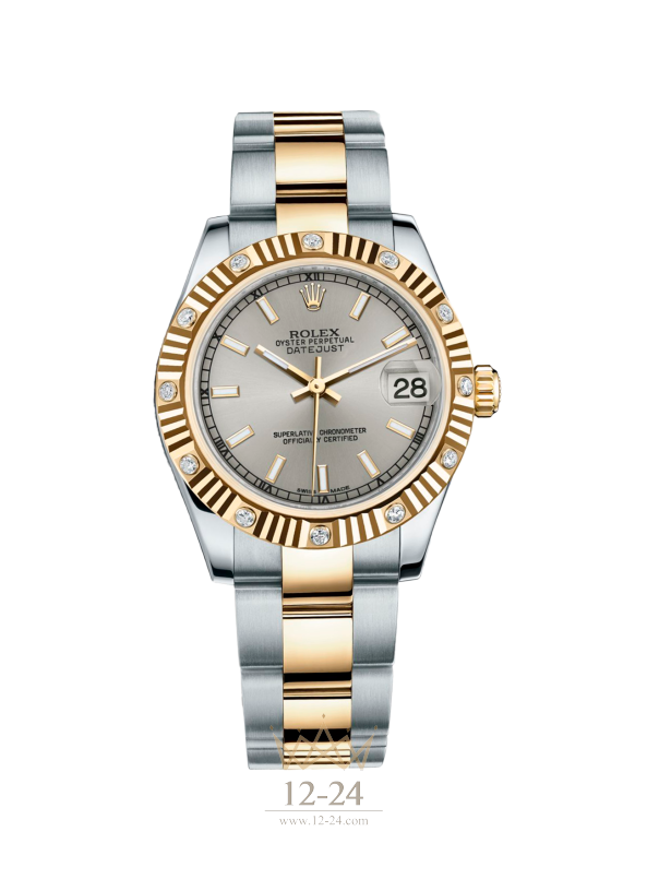 Rolex 31 мм Steel Yellow gold and Diamonds 178313-0038