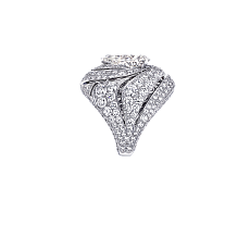 Украшение Graff Swirl Ring Diamond RGR488 — дополнительная миниатюра 2