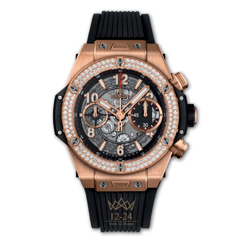 Hublot Unico King Gold Diamonds 441.OX.1180.RX.1104