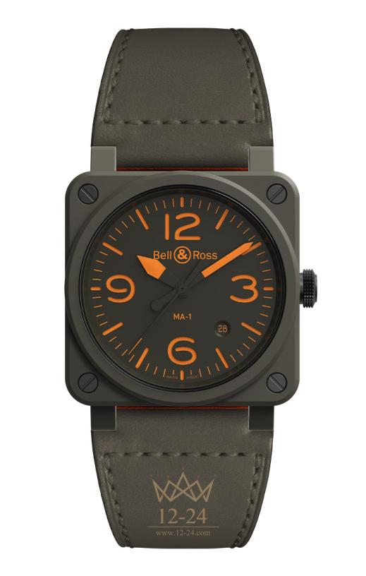 Bell &amp; Ross BR 03-92 MA-1 BR0392-KAO-CE/SCA