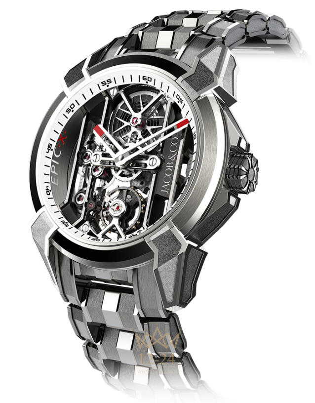 Jacob &amp; Co Epic X Titanium Bracelet EX100.20.PS.WB.A20AA