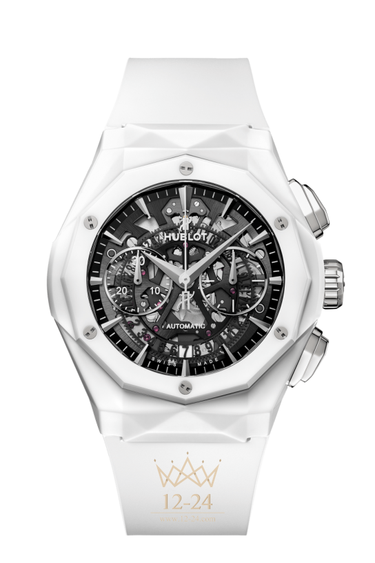 Hublot Aerofusion Chronograph Orlinski White Ceramic 45 мм 525.HI.0170.RW.ORL21