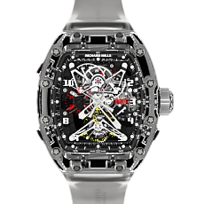 Часы Richard Mille RM 056 Tourbillon Chronograph Sapphire — Felipe Massa RM 056 Tourbillon Chronograph Sapphire — Felipe Massa — дополнительная миниатюра 1