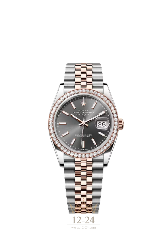 Rolex Oyster 36 мм Steel and Gold Everose 126281rbr-0001