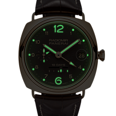Часы Panerai Radiomir 10 Days GMT Automatic Oro Rosso - 45mm PAM00497 — дополнительная миниатюра 1