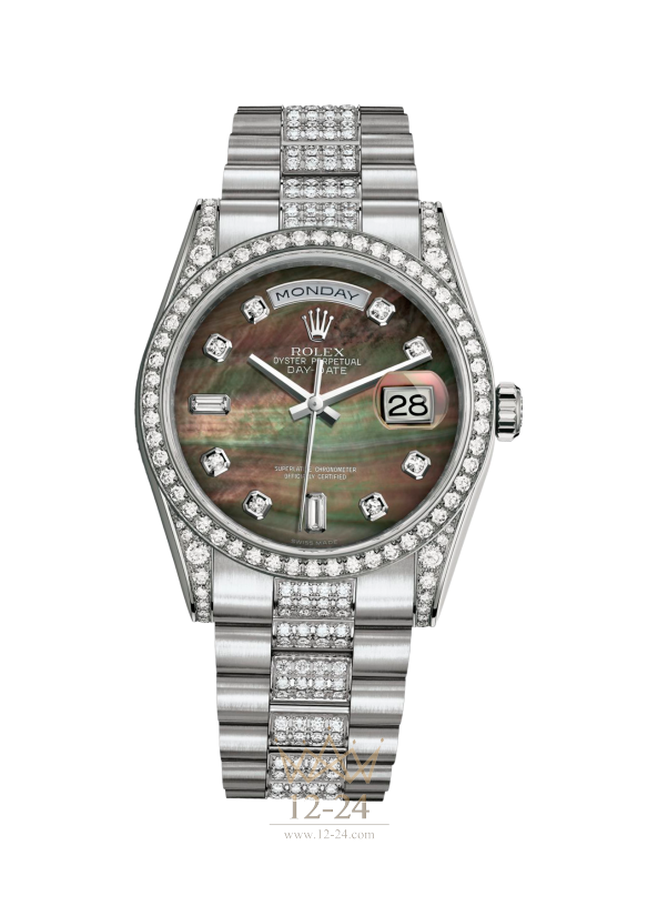 Rolex 36 мм White gold 118389-0055