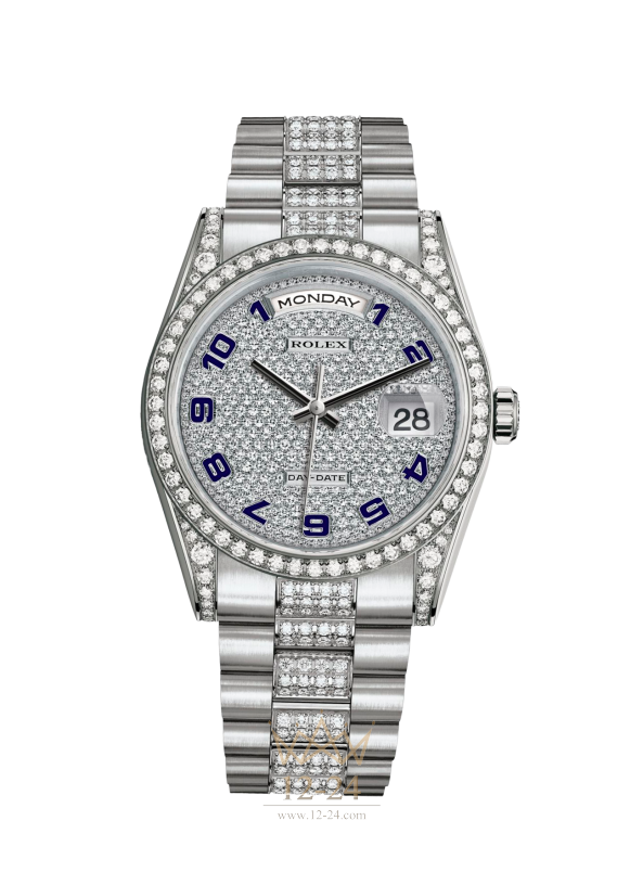 Rolex 36 мм White gold 118389-0020