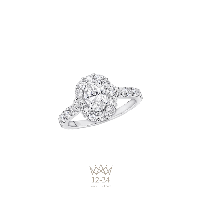 Graff Icon Oval Diamond Engagement Ring RGR619O_RGR619