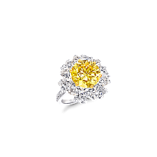 Украшение Graff Yellow and White Diamond Ring GR41429 — main thumb