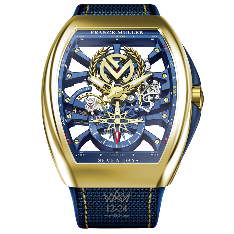 Franck Muller Yachting Anchor Skeleton V 45 S6 SQT ANCRE FM YACHT 3N