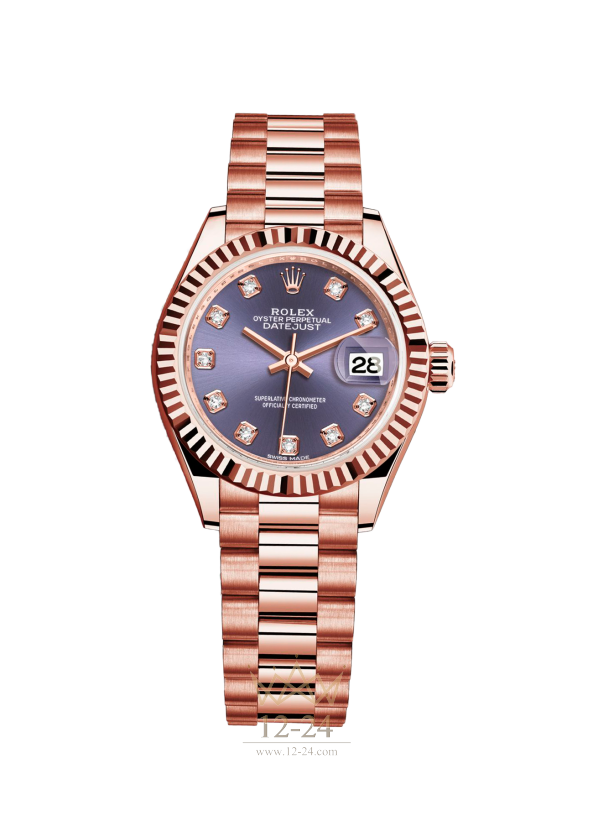 Rolex Lady-Datejust 28 Oyster Everose gold 279175-0019