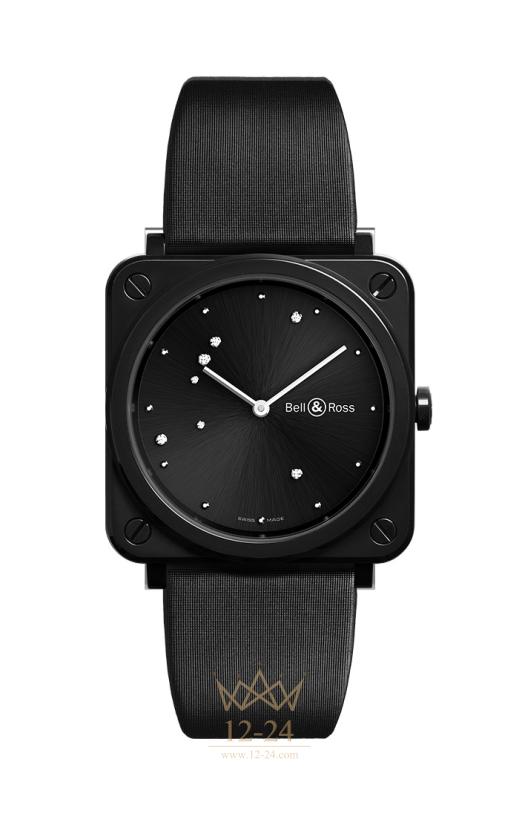Bell &amp; Ross Br S Black Diamond Eagle BRS-EBL-CE/SCA