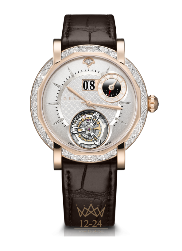 Graff MasterGraff Grand Date Dual Time Tourbillon 43mm MGUGMT43PGDWL
