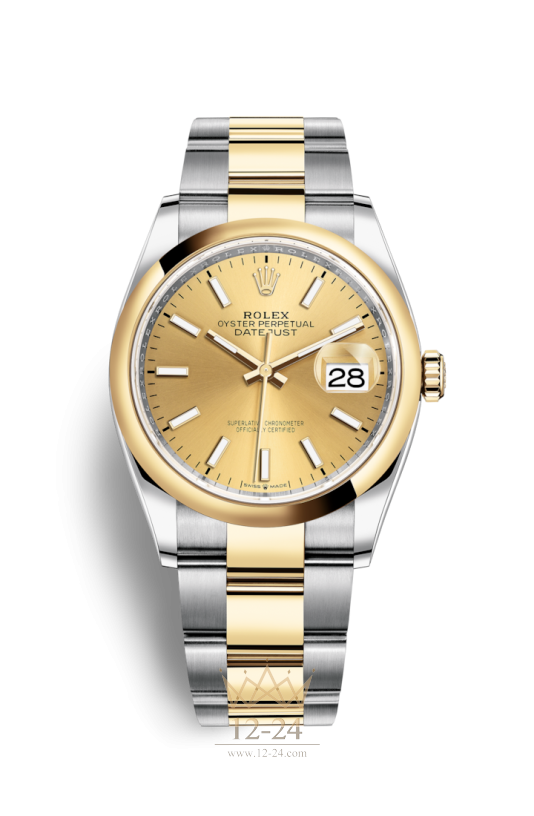 Rolex Oyster 36 мм Steel and Yellow Gold 126203-0016