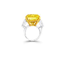 Украшение Graff Radiant Cut Yellow and White Diamond Ring GR28796 — дополнительная миниатюра 1