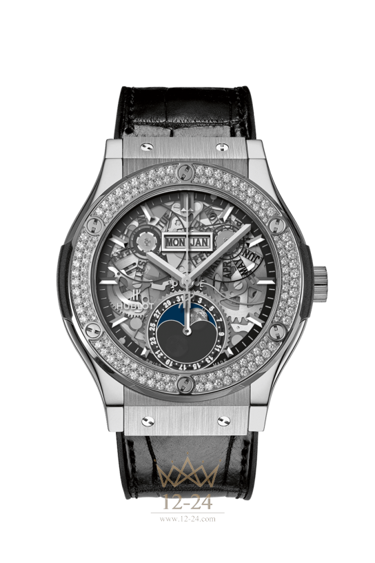 Hublot Aerofusion Moonphase Titanium Diamonds 547.NX.0170.LR.1104