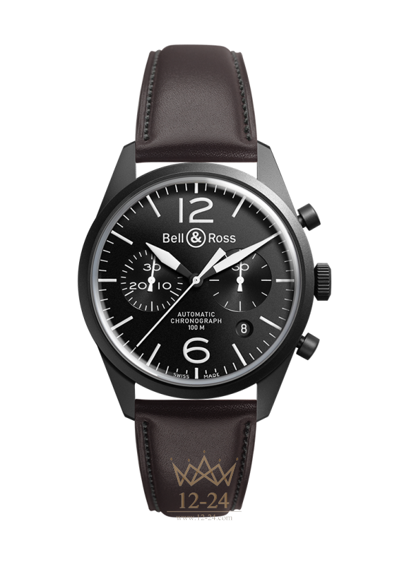 Bell &amp; Ross BR 126 ORIGINAL CARBON BRV126-BL-CA/SCA