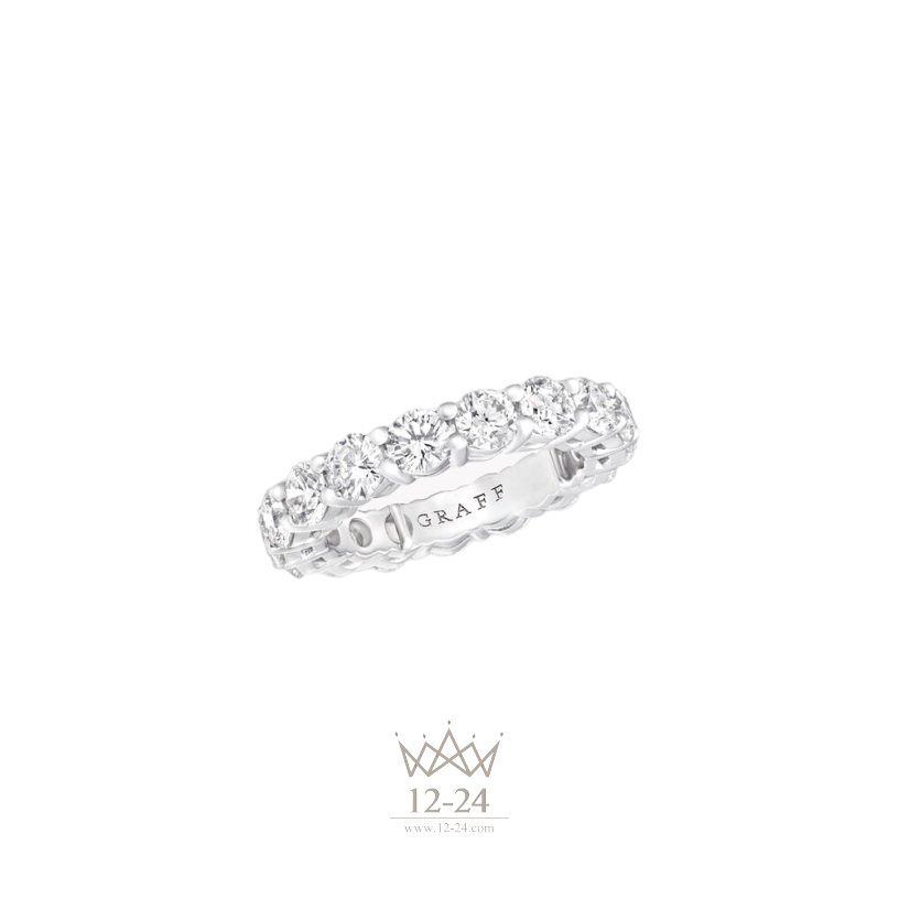 Graff Shared Claw Round Diamond Wedding Band RGET125