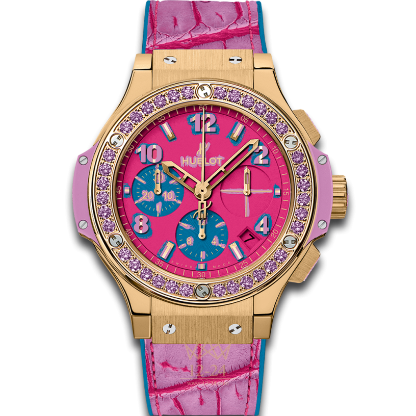 Hublot Pop Art Yellow Gold Purple 41 mm 341.VV.7389.LR.1205.POP15