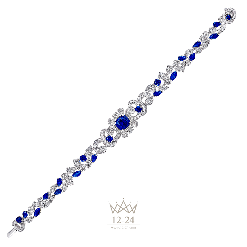 Graff Nuage Bracelet Sapphire and Diamond RGB241