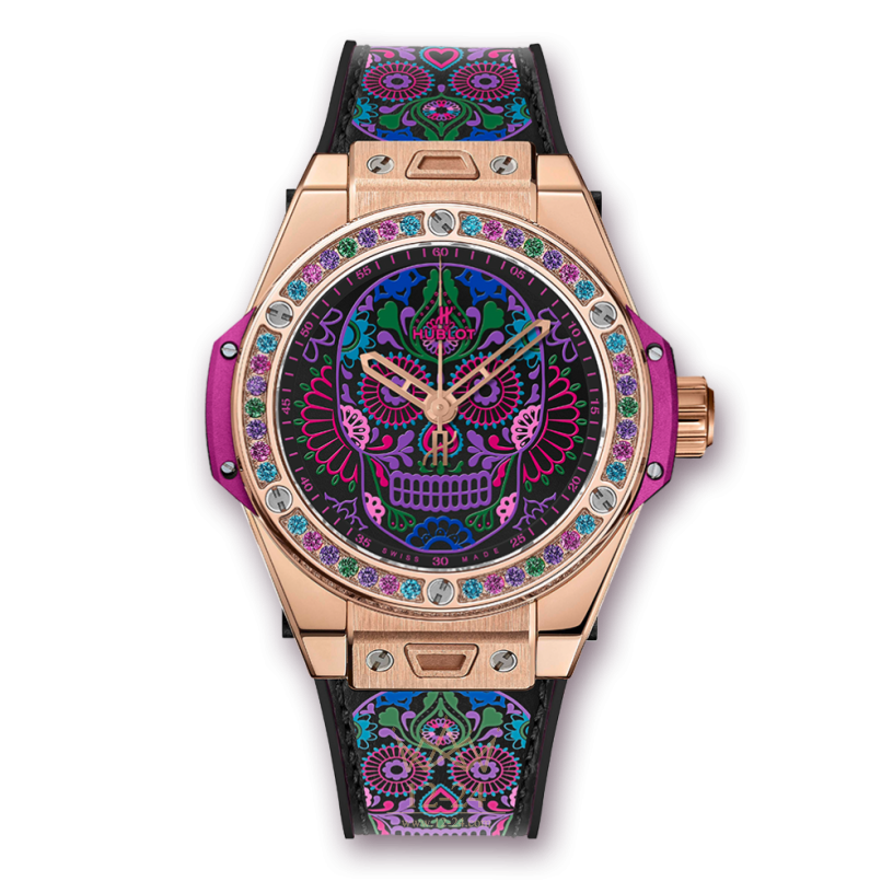Hublot One Click Calavera Catrina King Gold 465.OX.1190.VR.1299.MEX18