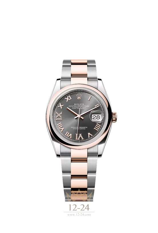 Rolex Oyster 36 мм Steel and Gold Everose 126201-0024