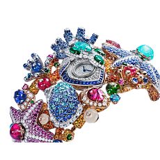 Часы Bvlgari Giardino Marino Grande High Jewellery Secret Watch 103869 — дополнительная миниатюра 1