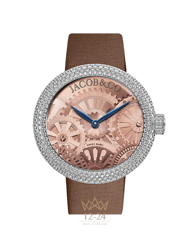 Jacob &amp; Co BRILLIANT HALF PAVE 210.020.10.RH.OY.3RD