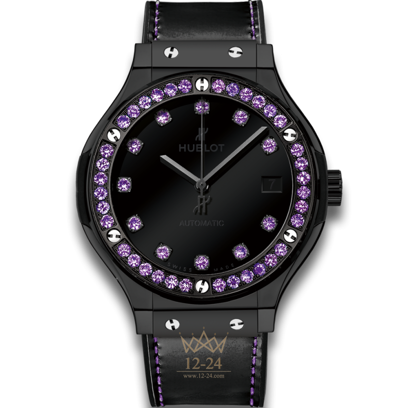 Hublot Shiny Ceramic Purple 38 mm 565.CX.1210.VR.1205