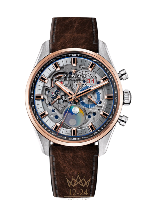 Zenith El Primero Grande Date Full Open - 45.00 51.2530.4047/78.C810