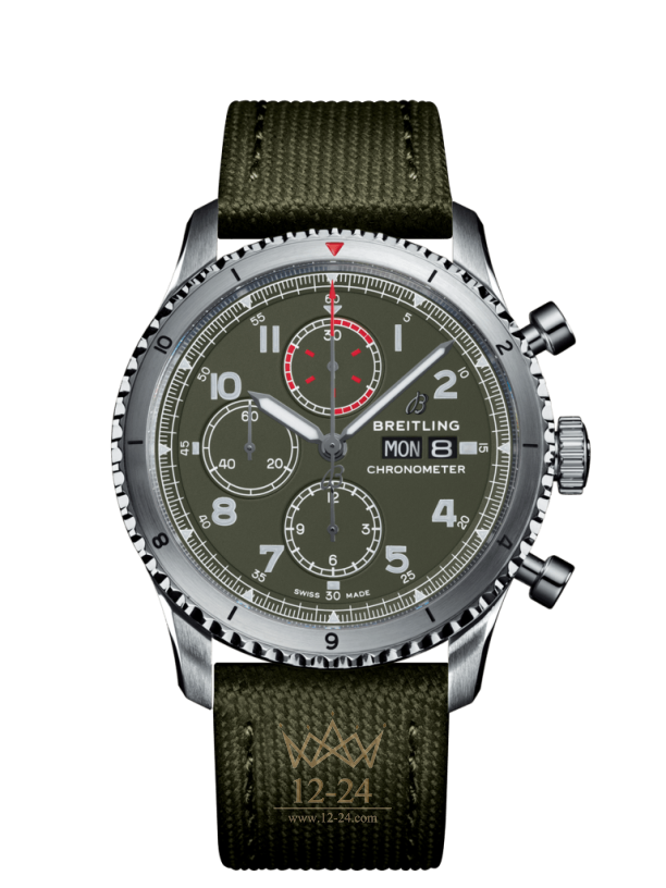 Breitling Aviator 8 Chronograph 43 Curtiss Warhawk A133161A1L1X1