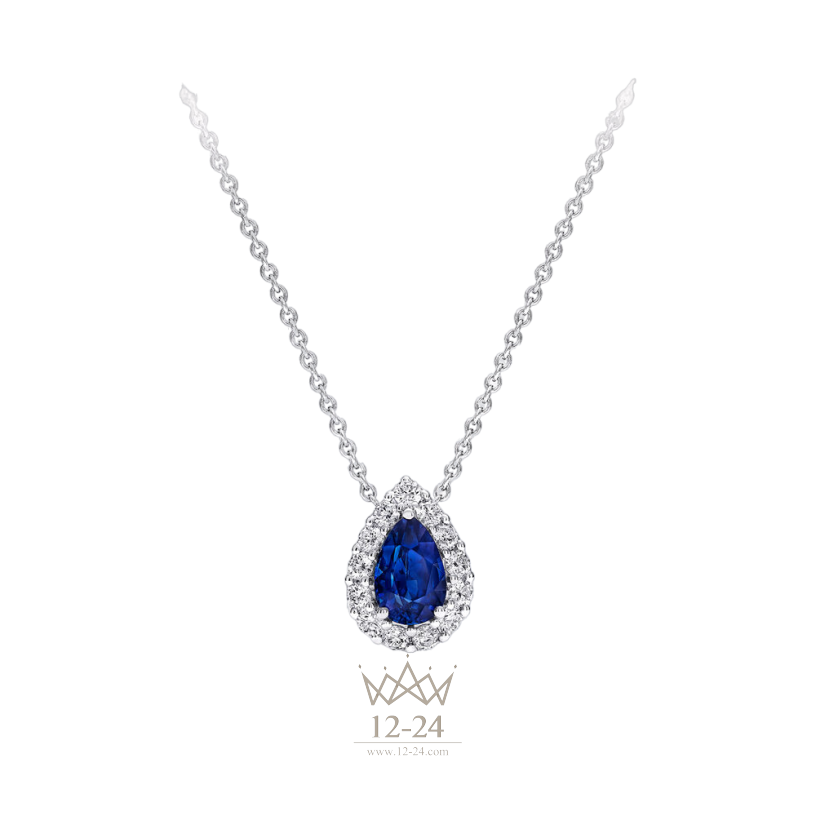 Graff Icon Pear Shape Sapphire and Diamond Pendant RGP685P_RGP685_GP53561