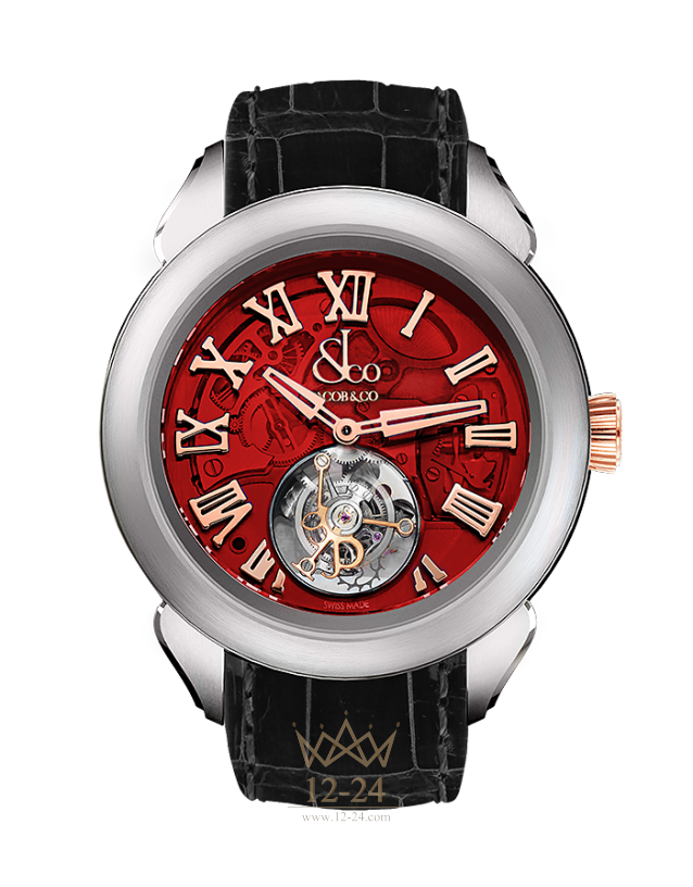 Jacob &amp; Co PALATIAL FLYING TOURBILLON HOURS &amp; MINUTES PT520.24.NS.QR.A