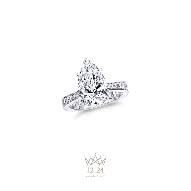 Graff Pear Shape Ring Diamond WFPT02
