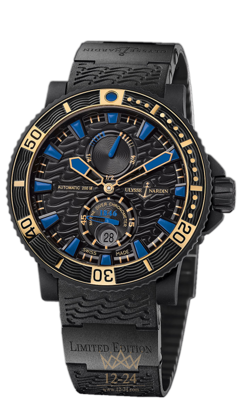 Ulysse Nardin Black Sea / Blue Sea 263-92LE-3C/923-RG