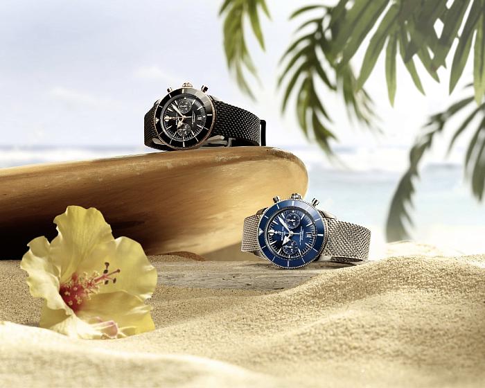 Лето, море, дайвинг и новая коллекция Breitling Superocean Heritage
