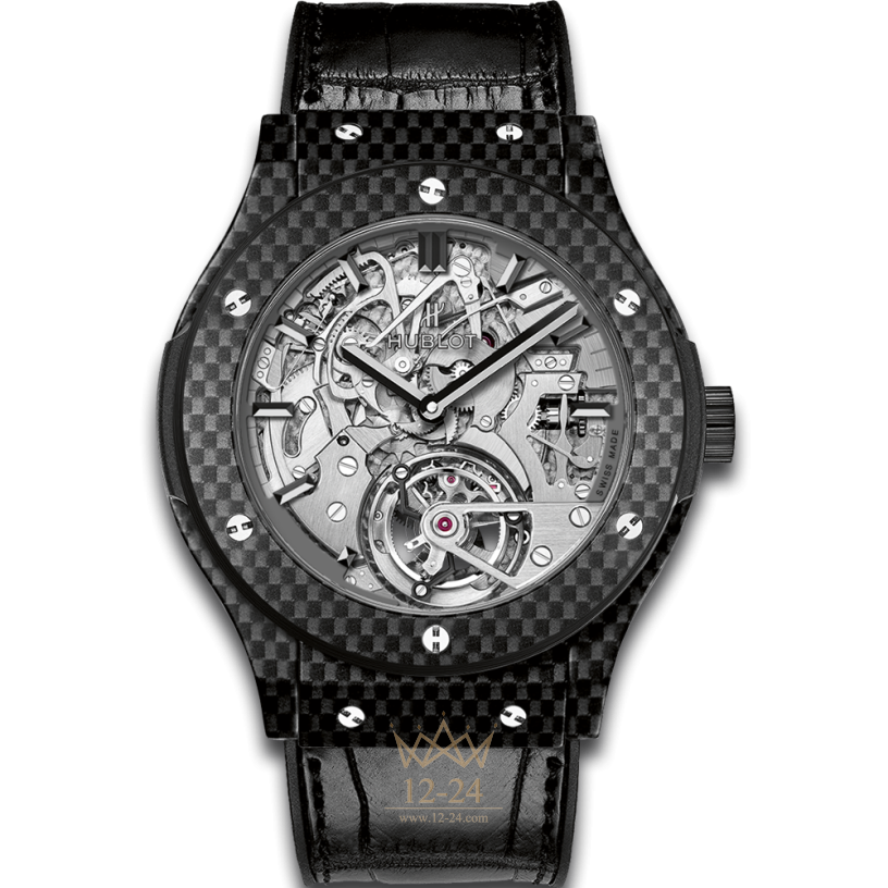 Hublot Tourbillon Cathedral Minute Repeater Carbon 45 mm 504.QX.0110.LR