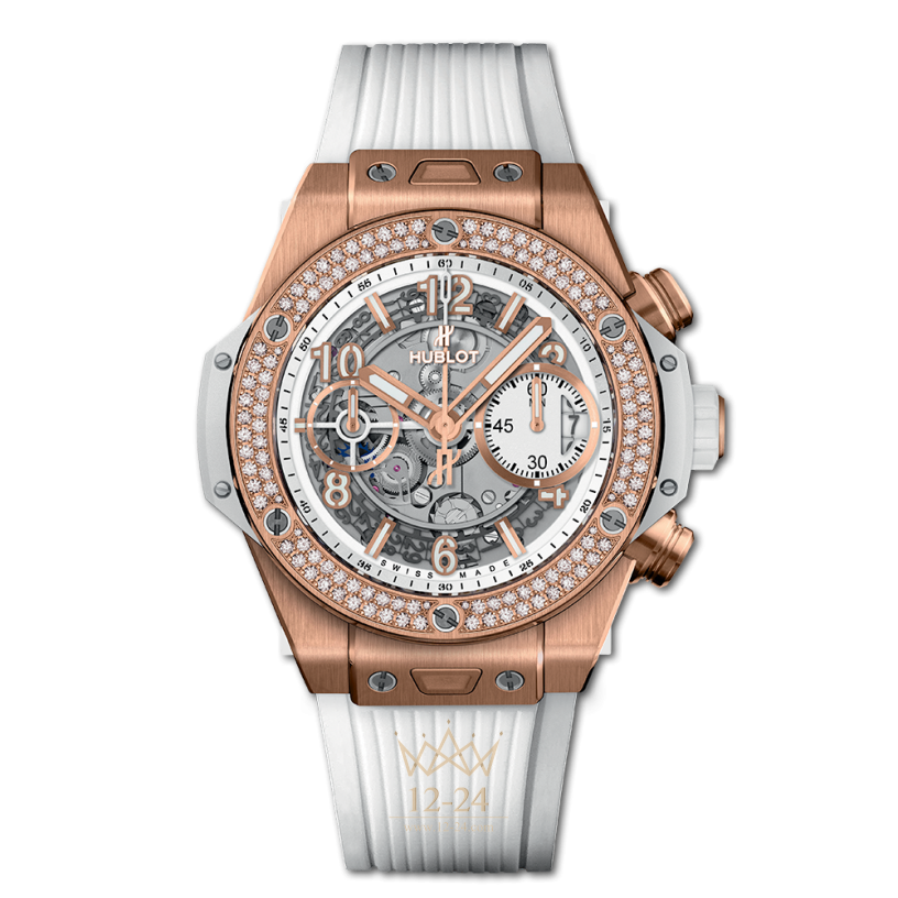 Hublot Unico King Gold White Diamonds 441.OE.2010.RW.1104