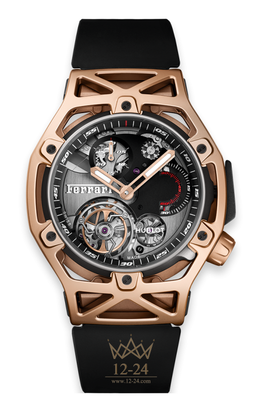 Hublot Techframe Ferrari Tourbillon Chronograph King Gold 408.OI.0123.RX