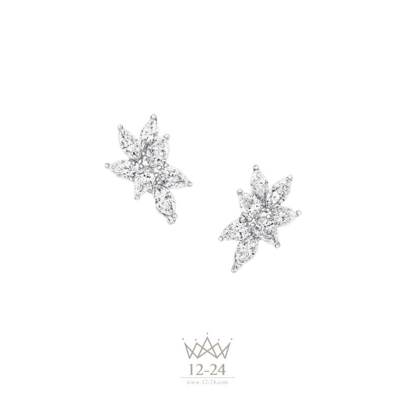 Graff Multi-shape Stud Earrings Diamond RGE579