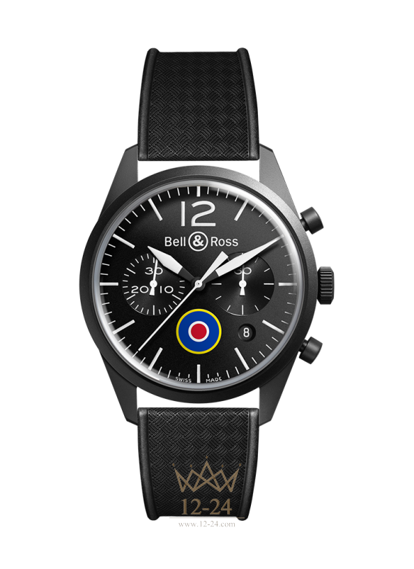 Bell &amp; Ross BR 126 INSIGNA UK BRV126-BL-CA-CO/UK