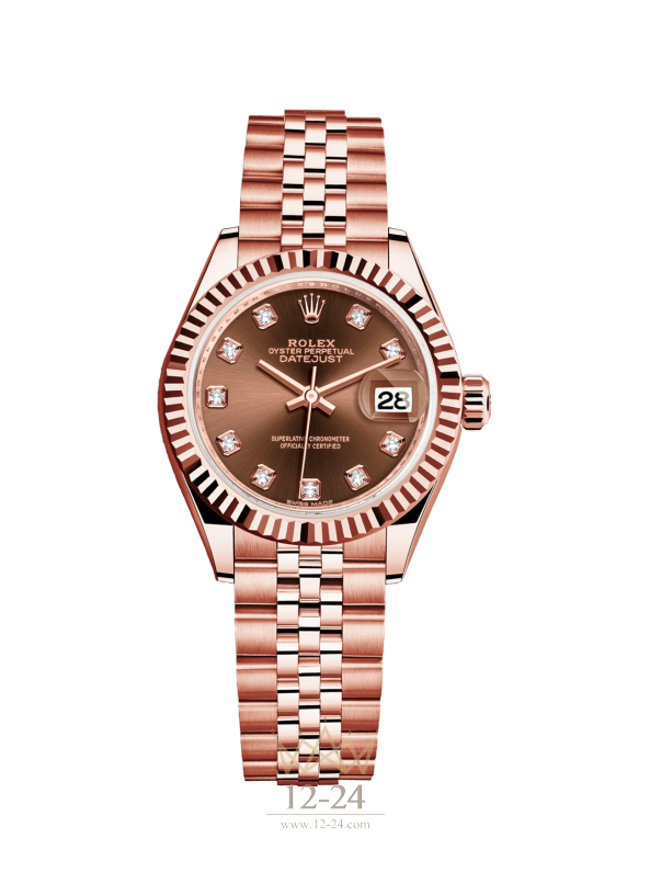 Rolex Lady-Datejust 28 Oyster Everose gold 279175-0010