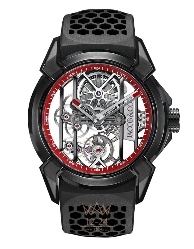 Jacob &amp; Co EPIC X BLACK TITANIUM EX100.21.PS.RW.A