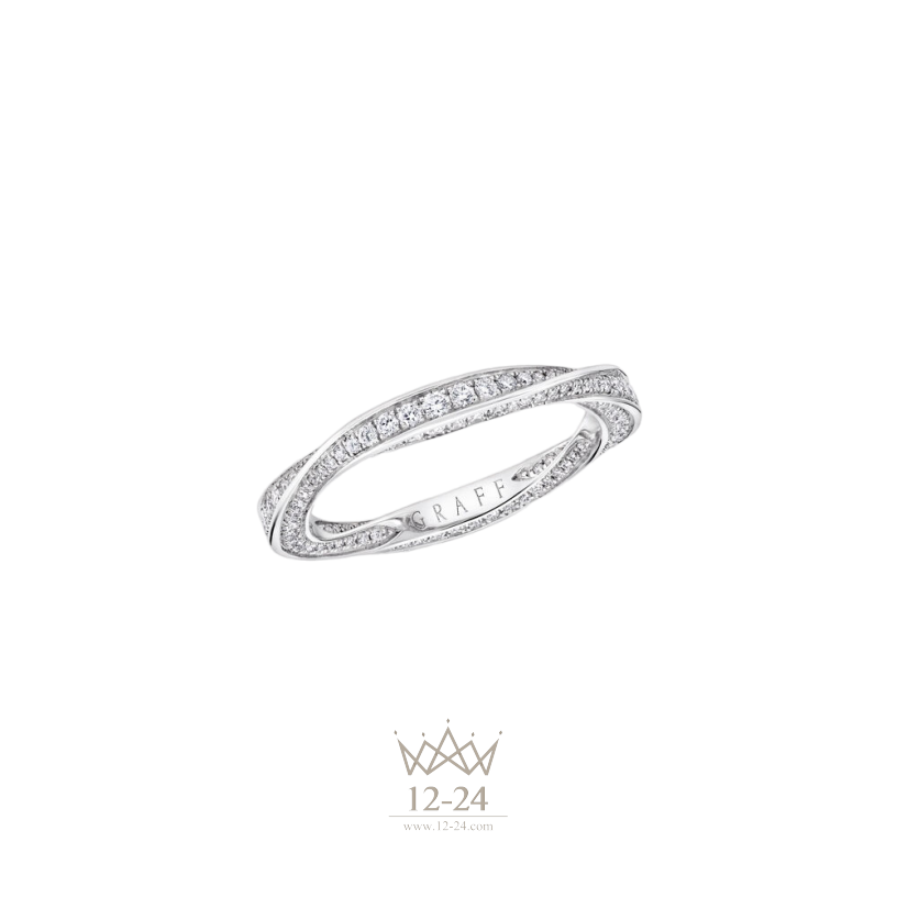 Graff Spiral Pavé Diamond Band RGR558