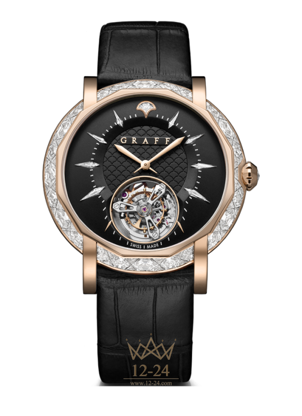 Graff MasterGraff Ultra Flat 43mm MGU43PGDBL