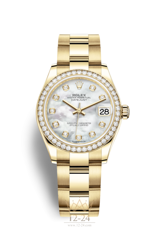 Rolex Oyster 31 мм Yellow Gold and Diamonds 278288rbr-0013