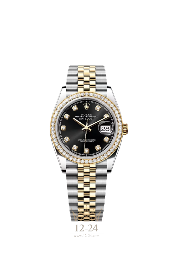 Rolex Oyster 36 мм Steel Yellow gold and Diamonds 126283rbr-0007
