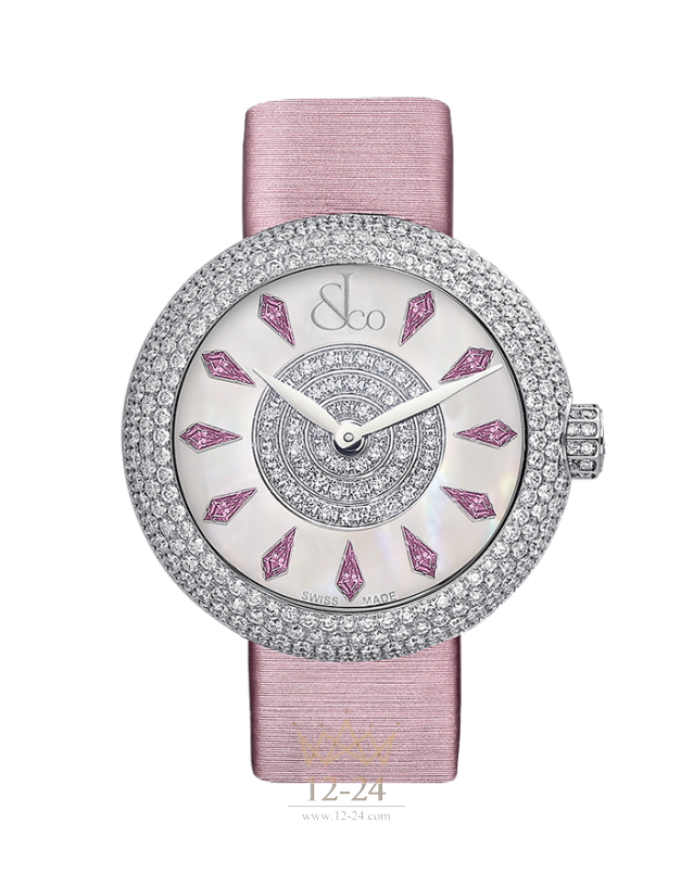 Jacob &amp; Co BRILLIANT HALF PAVE BQ020.10.RH.KC.A